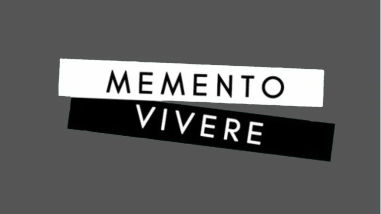 Memento Vivere