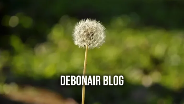 debonair blog